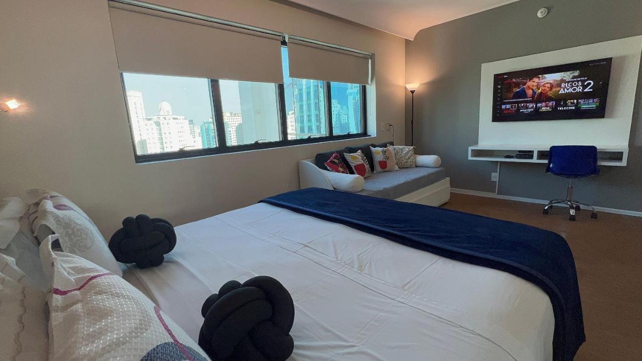 Flat Av. Ibirapuera 2534 C/ Estacionamento Uh1301 Hotel Sao Paulo Exterior photo